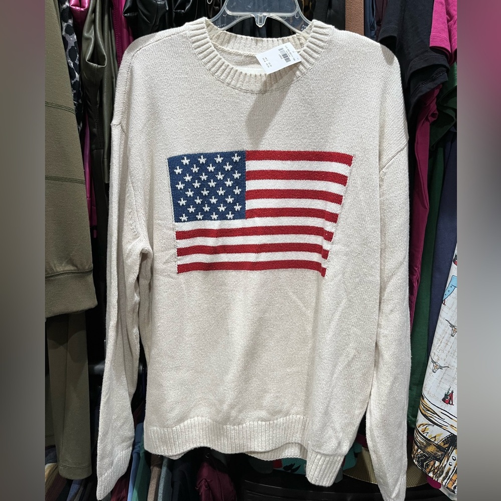 HOLLISTER American Flag Sweater